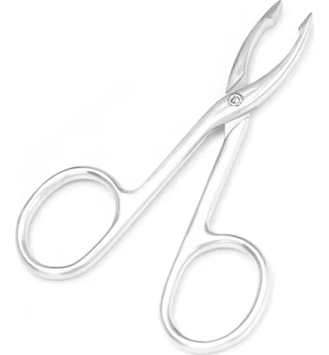 Pinzas De Cejas Motanar A705ab 2 Piezas Plateado Y Negro