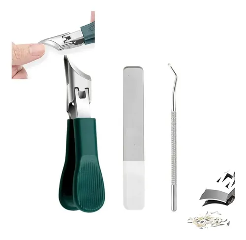 Set De 3 Cortauñas Eagle Beak Con Borde Biselado, Apertura G