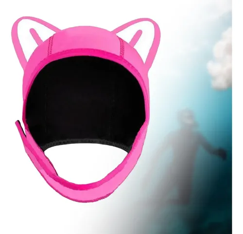 ; Gorro Con Capucha Para Buceo Con Orejas De Gato, Bonito