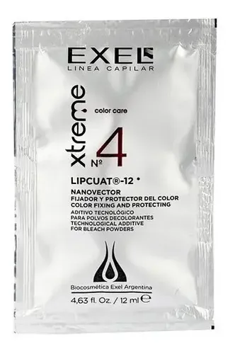 Exel Sachet Xtreme Intensificador Decoloracion Nº4 Caja X30