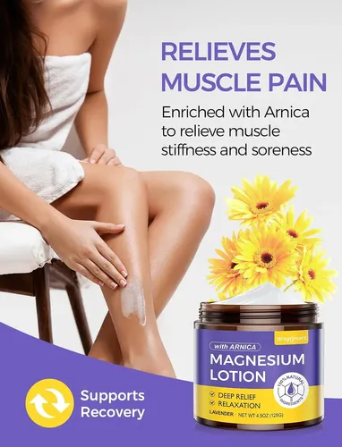 Loción Natural De Magnesio Para Dormir Y Aliviar El Dolor –