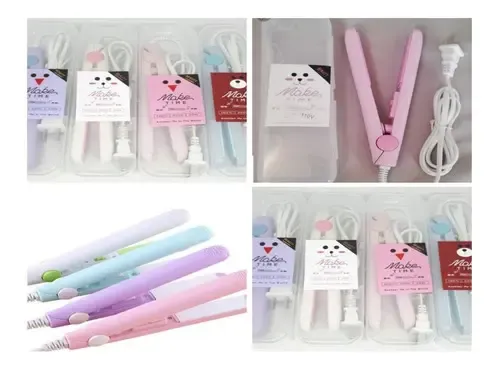 Planchita de pelo mini inalámbrica Barby Pink Mini plancha rosa