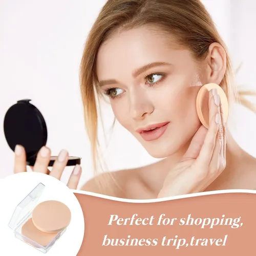 Esponjas De Maquillaje Redondas Con Forma De Rótula, 100 Uni