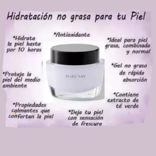 Gel Hidratante Intensiva Libre De Aceite 20% Of Hago S Momento De Aplicación Día/noche Tipo De Piel Mixta