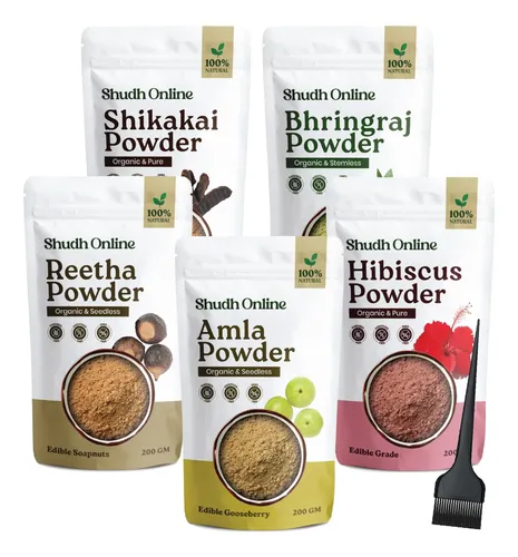 Mascarilla Capilar Shudh Online Amla Reetha 1000g Natural
