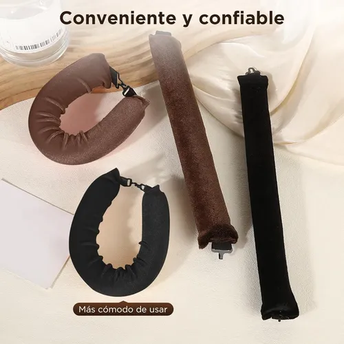 6pcs Rizadores De Cabello Sin Calor, Rulos Para Cabello 6pcs
