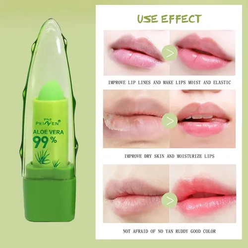 Bálsamo Labial Que Cambia De Color Natural Aloe Vera Lasting
