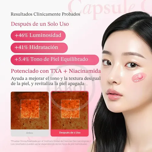 Medicube Capsule Cream Txa Niacinamide Korea 55g Todo Tipo De Piel Día/noche