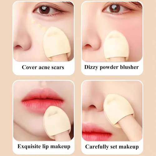 Kit 14 Esponjas De Maquillaje Para Polvo Rosa Mediana