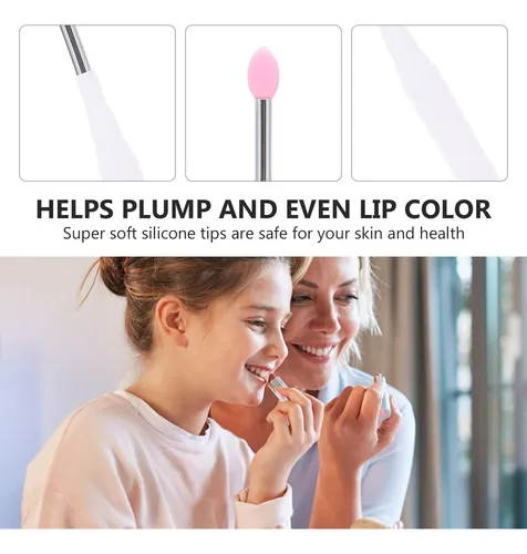 Makeup Silicone Lip Brush For Beauty Supplies With 4pcs Set
