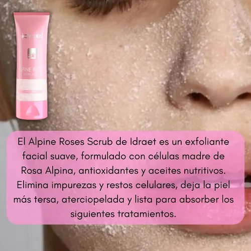 Alpine Roses Exfoliante Facial Scrub Idraet Limpieza Hidrata