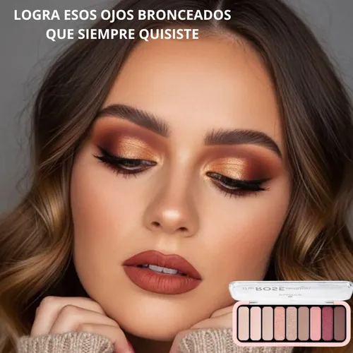 Combo Maquillaje Otoño Invierno Tonos Calidos Lookbronceado