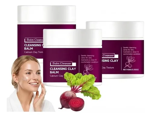 Mascarilla Facial De Bálsamo De Arcilla Limpiadora Crema