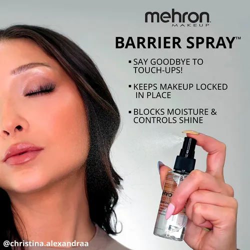 Spray Fijador De Maquillaje Mehron Barrier Spray 60 Ml