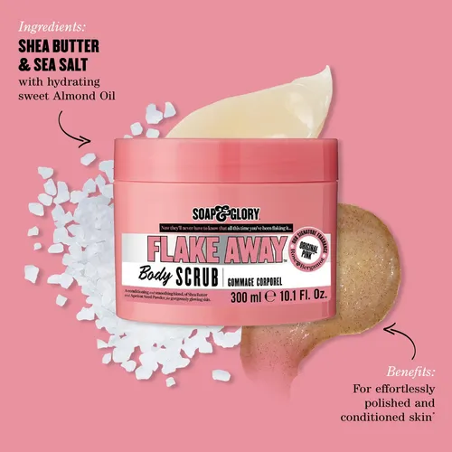 Exfoliante Corporal & Glory Original Pink Flake Away 300 Ml