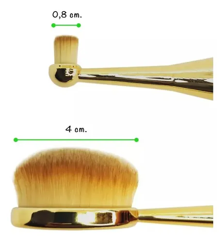 Maquillaje Profesional Set De 5 Brochas
