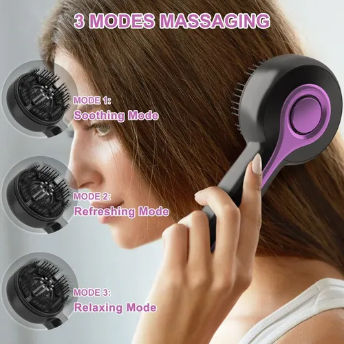 Cepillo Masaje Cabello Peinado Cuero Cabelludo