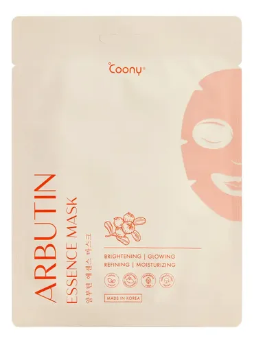 Mascarilla Facial Coony Premium Arbutin Mask Tipo de piel Mixta