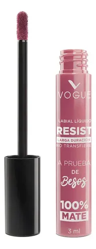 Vogue Labial Líquido Resist Larga Duración Mate