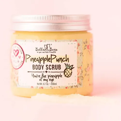 Exfoliante Corporal De Piña Bella & Bear – Vegan Trav…