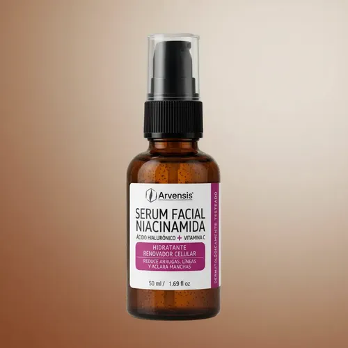Serum Niacinamida 10% Con Hialuronico Vitamina 50cc Arvensis