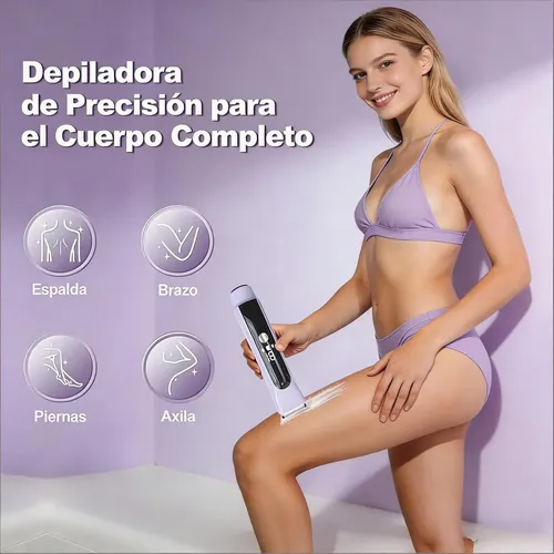 Depilación Eléctrica Xz Para Mujer Recargable 2 En 1