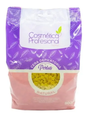 Cera Depilatoria Cosmetica Profesional 1kg Natural