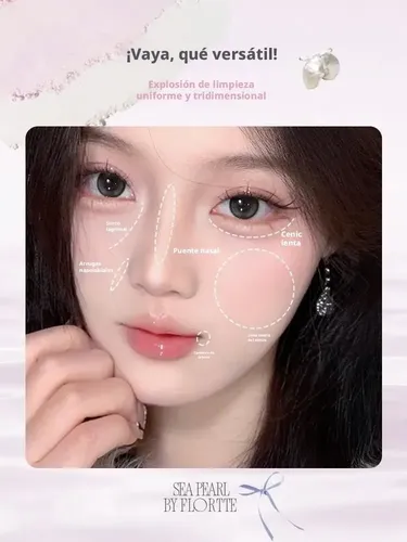 Polvo Iluminador Facial De Un Solo Color De Flortte Cosmetic 01wow Its So Bright