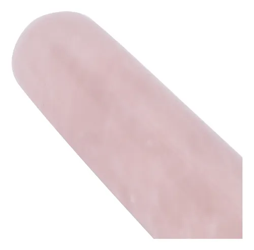 Varita De Masaje Con Piedra De Jade, Cuarzo Rosa Natural, Gu