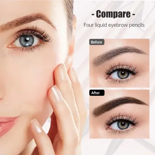 Lápiz Microblading De Cejas Resistente Al Agua 3d Marrón