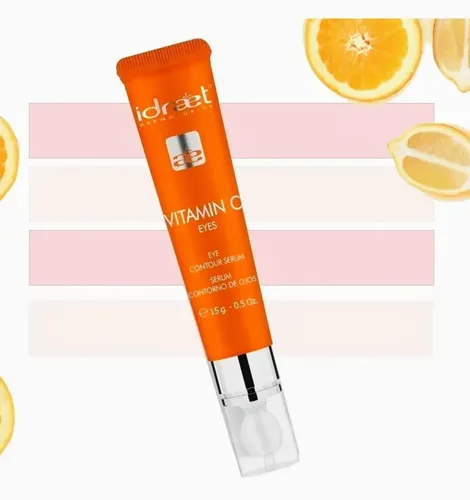 Contorno De Ojos Idraet Vitamina C 15gr. Serum. Iluminador.