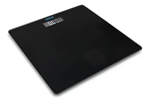 Balanza Digital Corporal Personal De Baño Sica 180kg Mm Color Negro