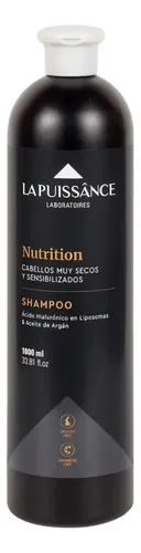 La Puissance shampoo nutrición capilar con argan 1000mL