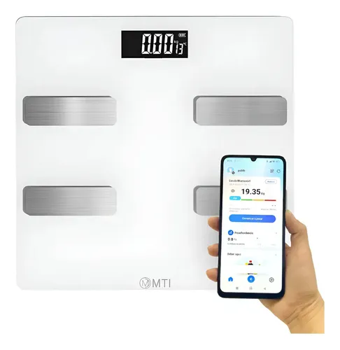 Balanza Digital Baño Inteligente Bluetooth Personal Corporal