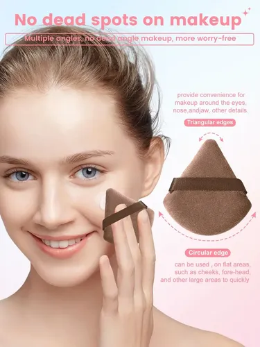 Q Set De Brochas Y Esponjas De Maquillaje Con Cosmetiquera W
