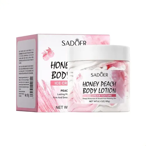 Loción Corporal Con Helado De Melocotón Sadoer Hidratante E
