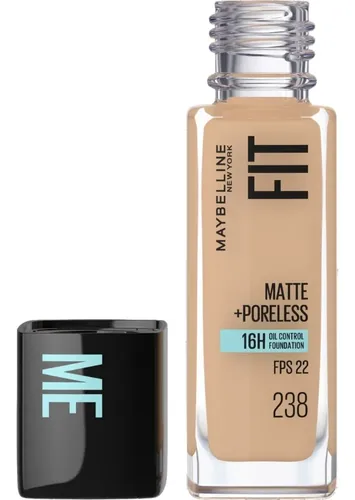 Base Líquida Maybelline Fit Me Matte 238 Rich Tan X 30 Ml