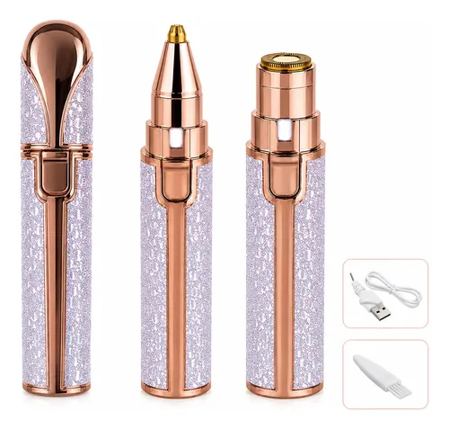 Depilador Cejas Facial Cuerpo 2 En 1 Usb Multifuncional