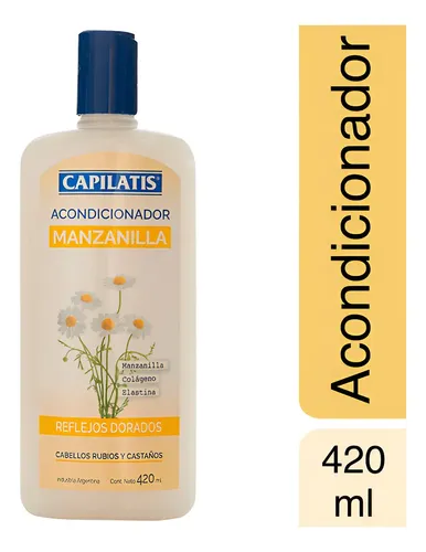 Capilatis Acondicionador Manzanilla X 420ml Reflejos Dorados