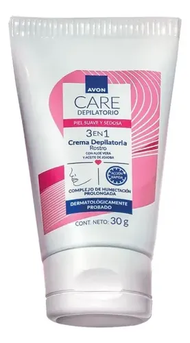 Crema Depilatoria Para Rostro Avon