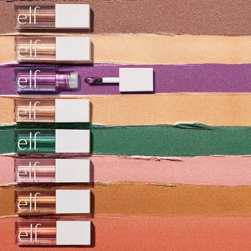 E.l.f. Liquid Metallic Eyeshadow Sombras Liquidas Metálicas Color De La Sombra Comet