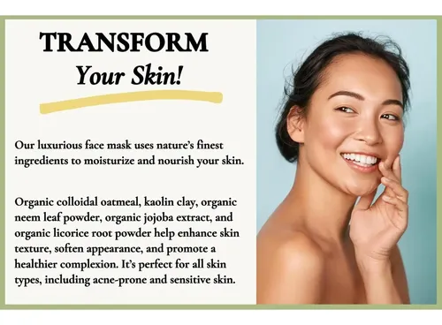 Mascarilla Hidratante Facial Goldcrest Naturals 198g