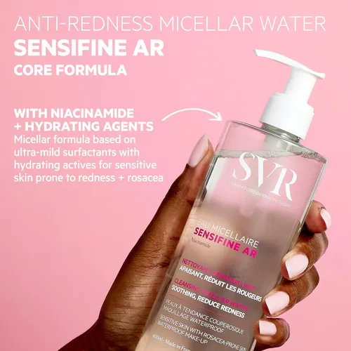 Agua Micelar Svr Para Piel Sensible, 13.5 Fl. Oz