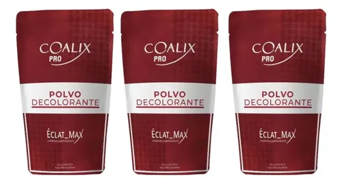 Polvo Decolorante Coalix Pro Éclat_max X 500 G X 3 Unidades Tono