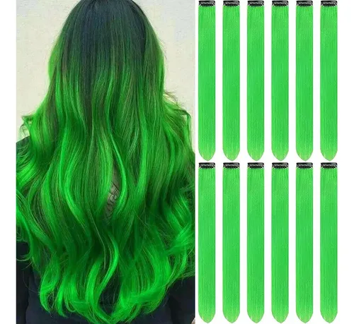 Extensiones De Cabello De Colores Para Niños Con Clip Fijo