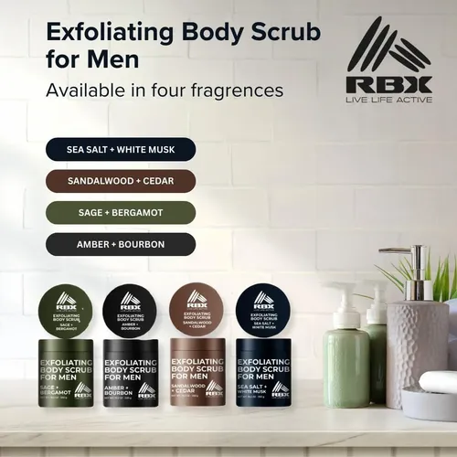 Rbx Exfoliante Corporal Para Hombres Sage Bergamot
