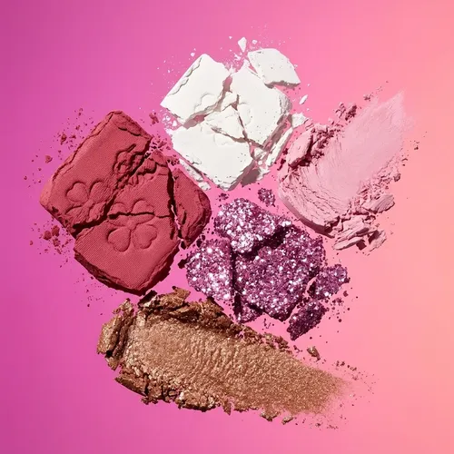 Sombras Para Ojos Paleta 18 Colores Rosa Fucsia Maquillaje