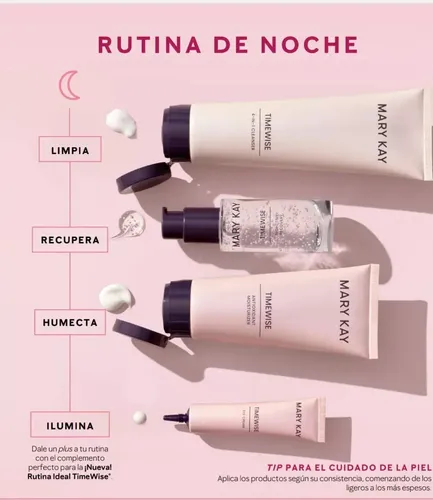 Mary Kay Timewise Loción Facial Humectante Con Antioxidantes Combinada A Grasa Día/noche