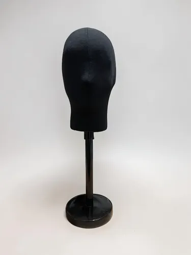 Cabeza Maniqui Porta Gorras Anteojos Pelucas Base Regulable