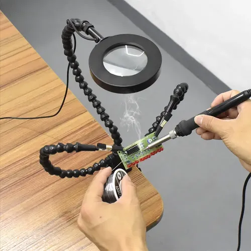 Base De Pinza Con Ayuda Para Soldar